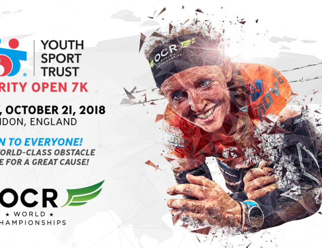 Obstacle Course Racing World Championships Partners with Youth Sport Trust for Charity Open