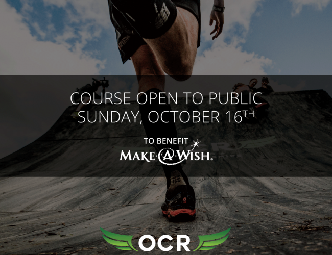 OBSTACLE COURSE RACING WORLD CHAMPIONSHIPS TEAMS UP WITH MAKE-A-WISH CANADA