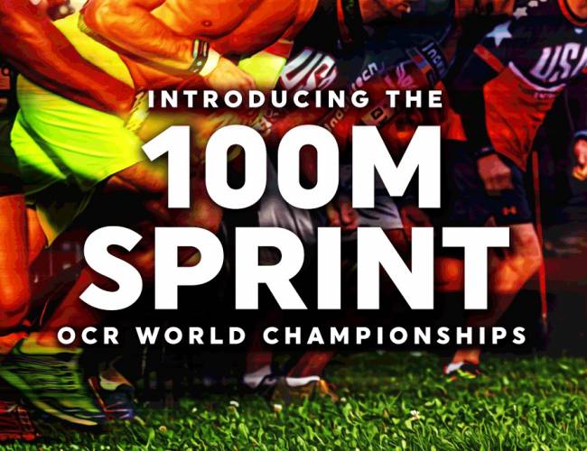 100 Meter Sprint Championships Added To OCR World Championships