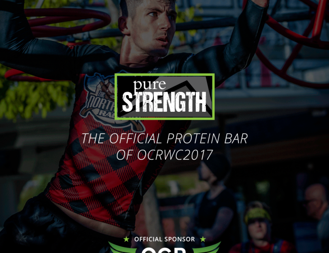Strongbars Nutrition’s Pure Strength Named Official Protein Bar of the 2017 Obstacle Course Racing World Championships